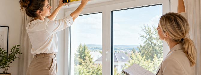 Jak správně změřit okno na záclony a závěsy? Návod bez zbytečných chyb